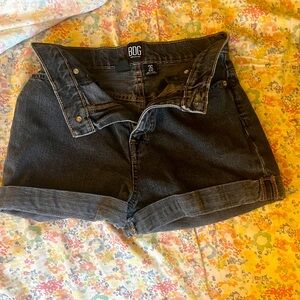 black bdg shorts